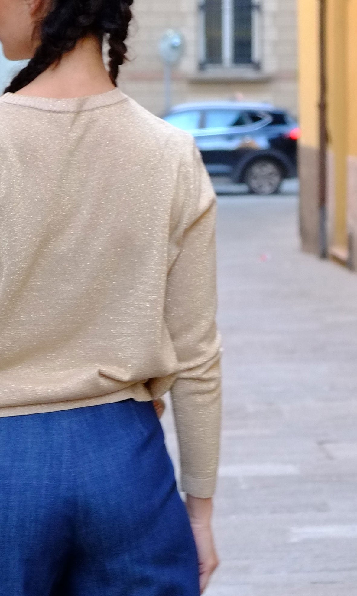 Lurex sweater