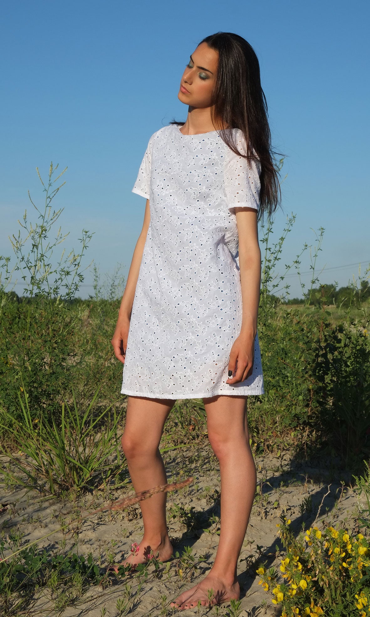 San Gallo Cotton lace dress