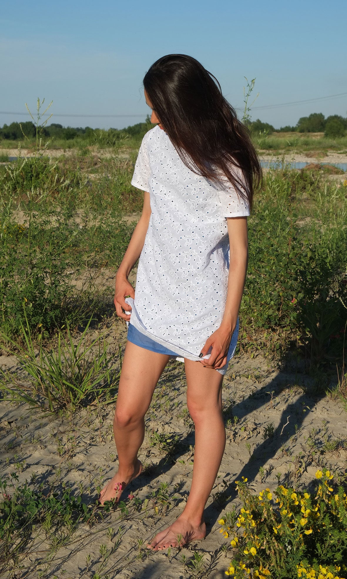 San Gallo Cotton lace dress